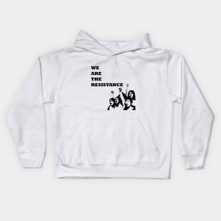 We are the resistance Kids Hoodie